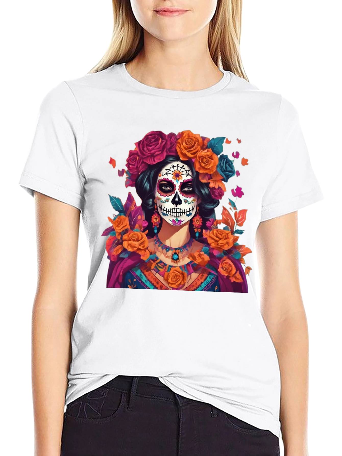 Day of the Dead Graphic T-Shirt