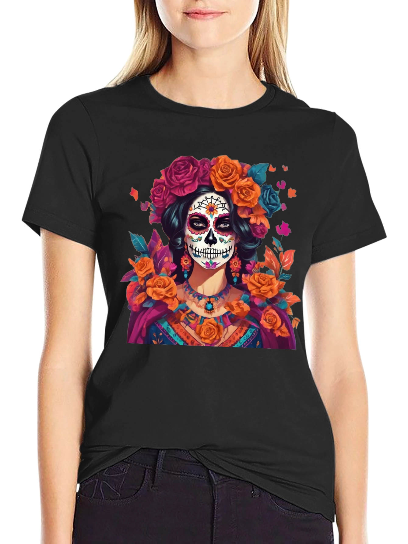Day of the Dead Graphic T-Shirt