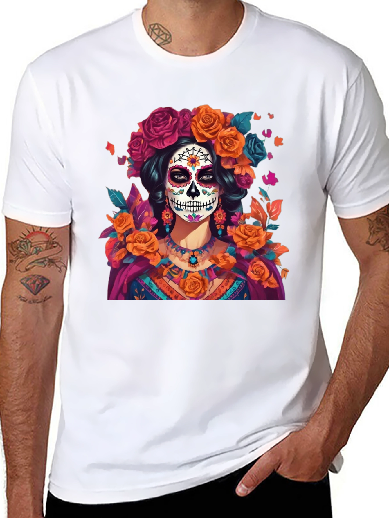 Day of the Dead Graphic T-Shirt