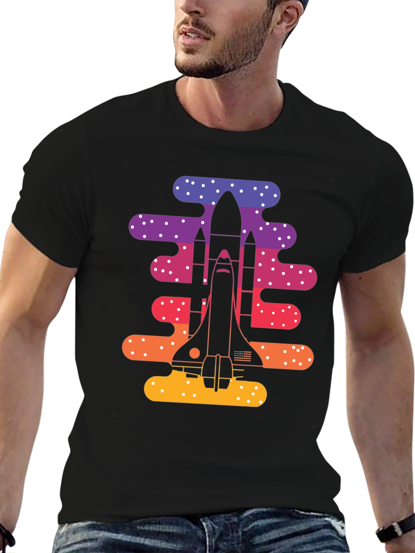 Retro Space Shuttle T-Shirt