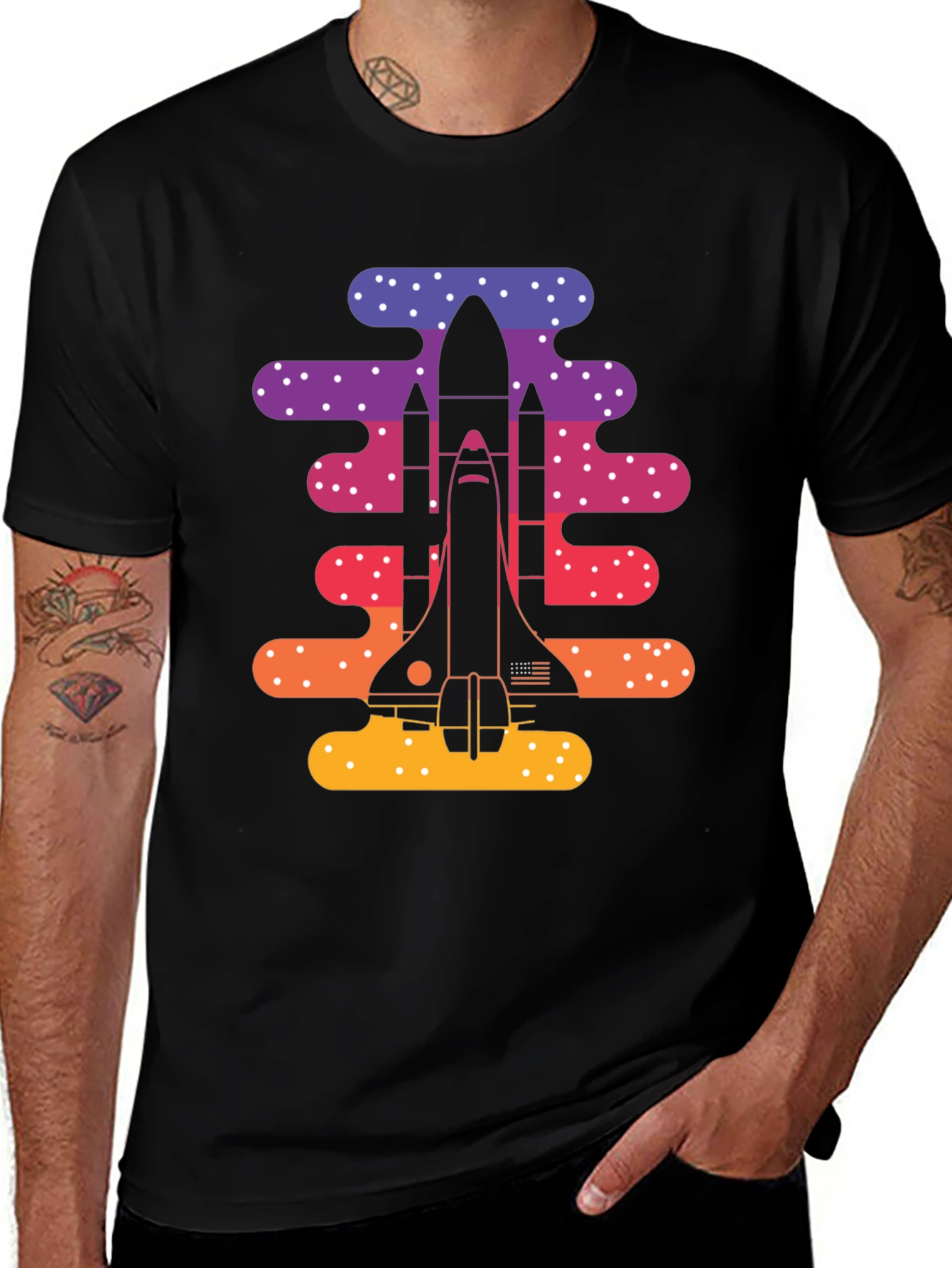 Retro Space Shuttle T-Shirt