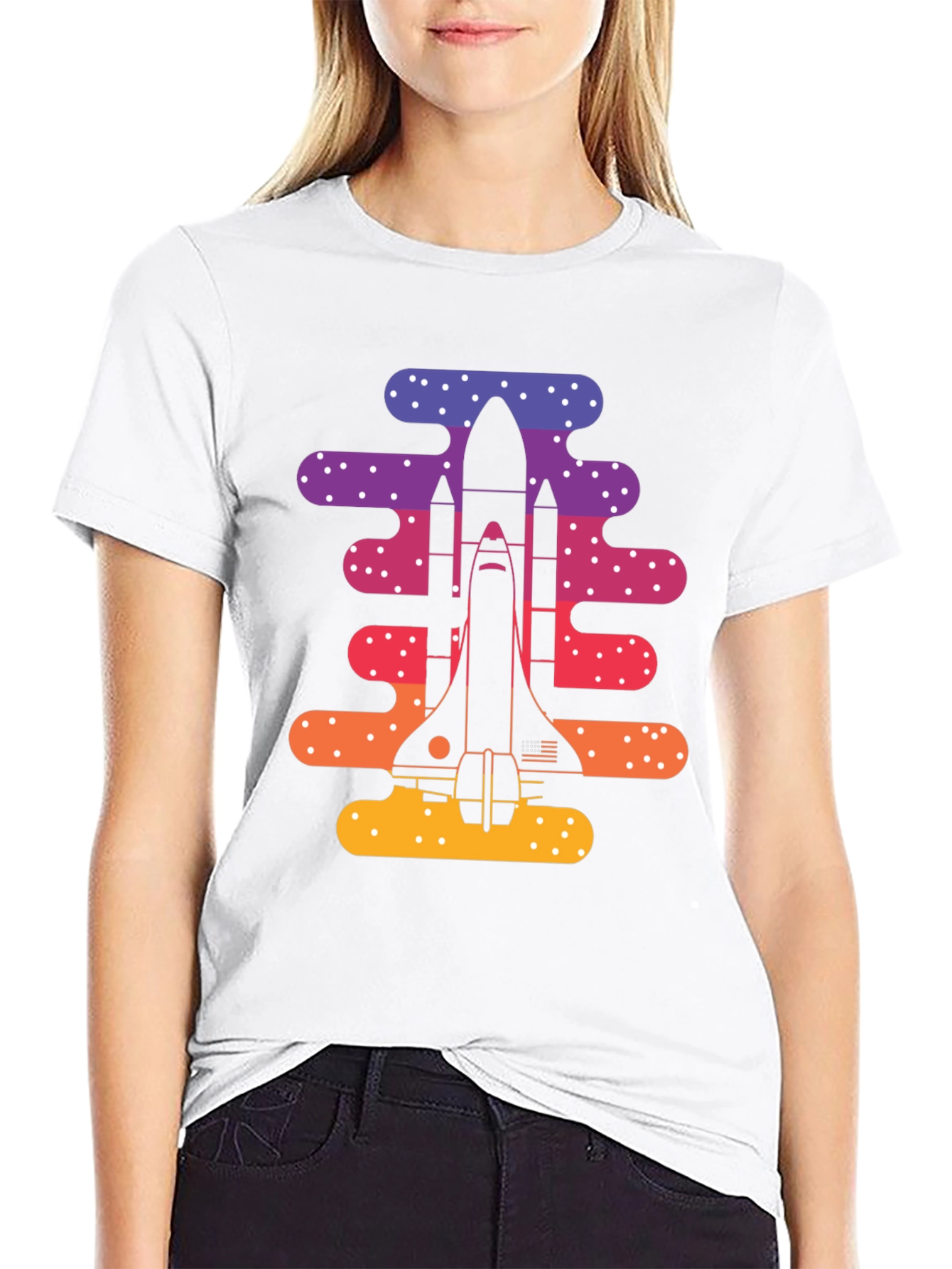Retro Space Shuttle T-Shirt