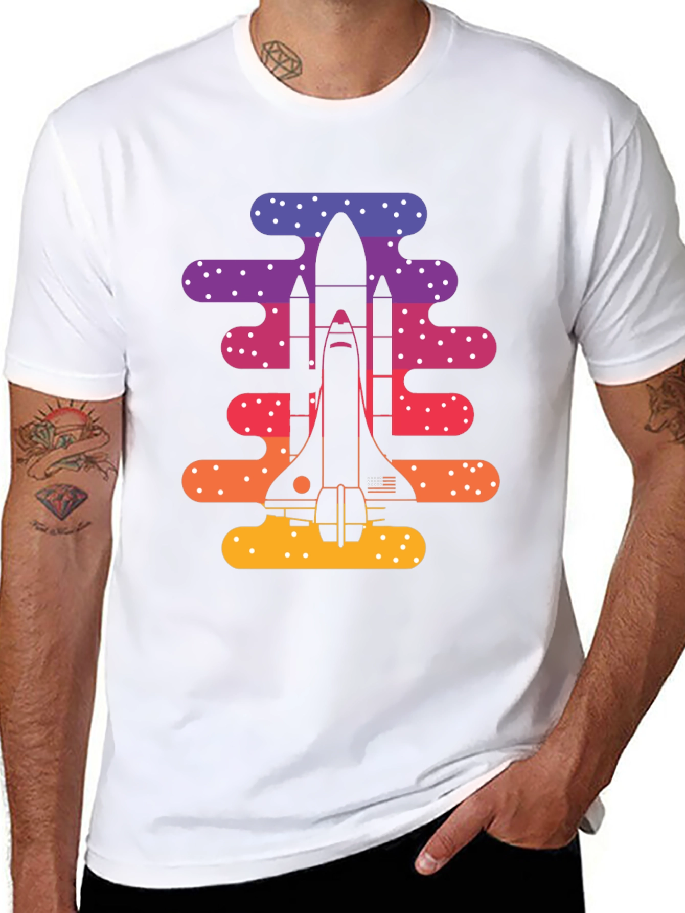 Retro Space Shuttle T-Shirt