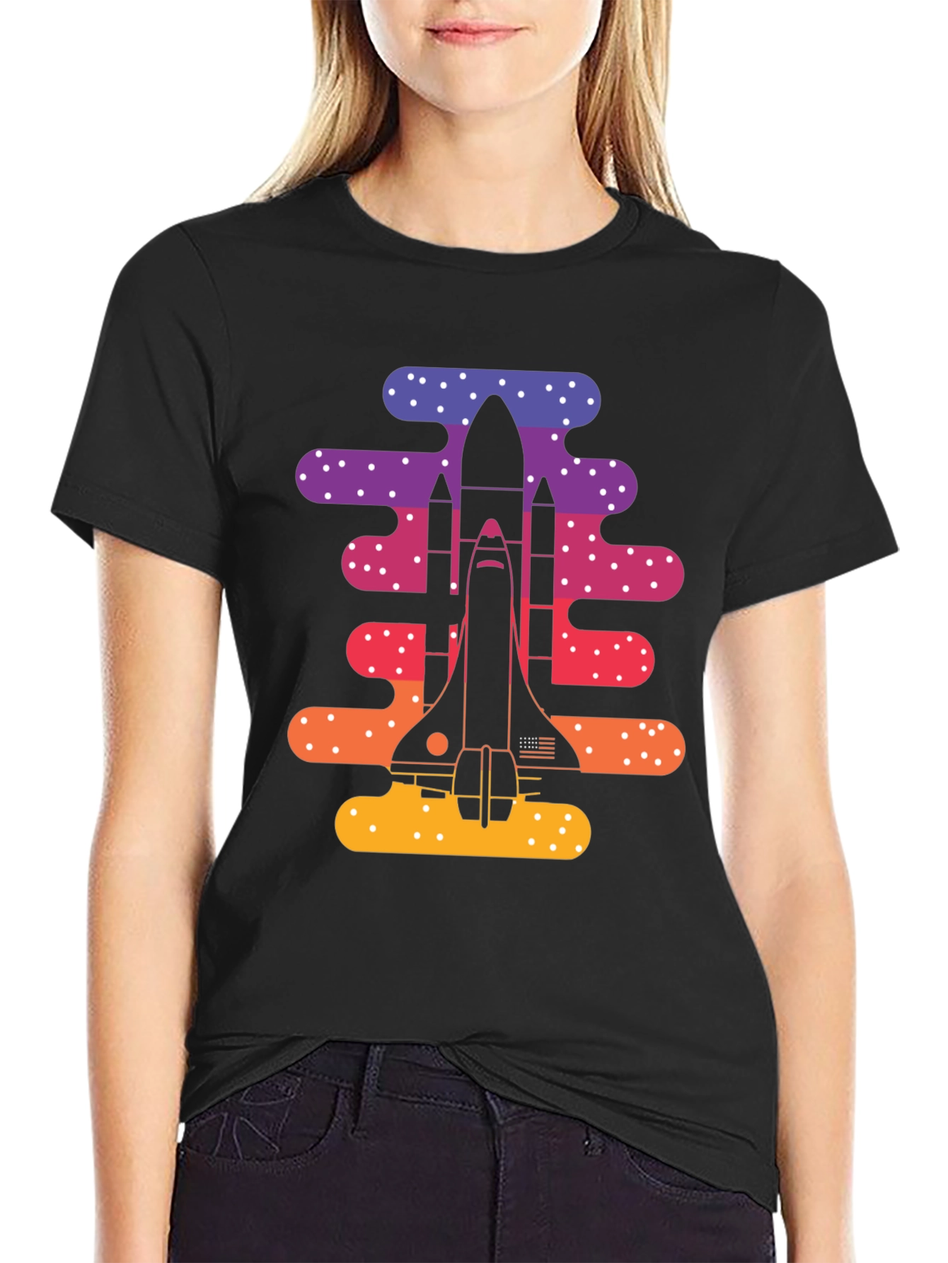 Retro Space Shuttle T-Shirt