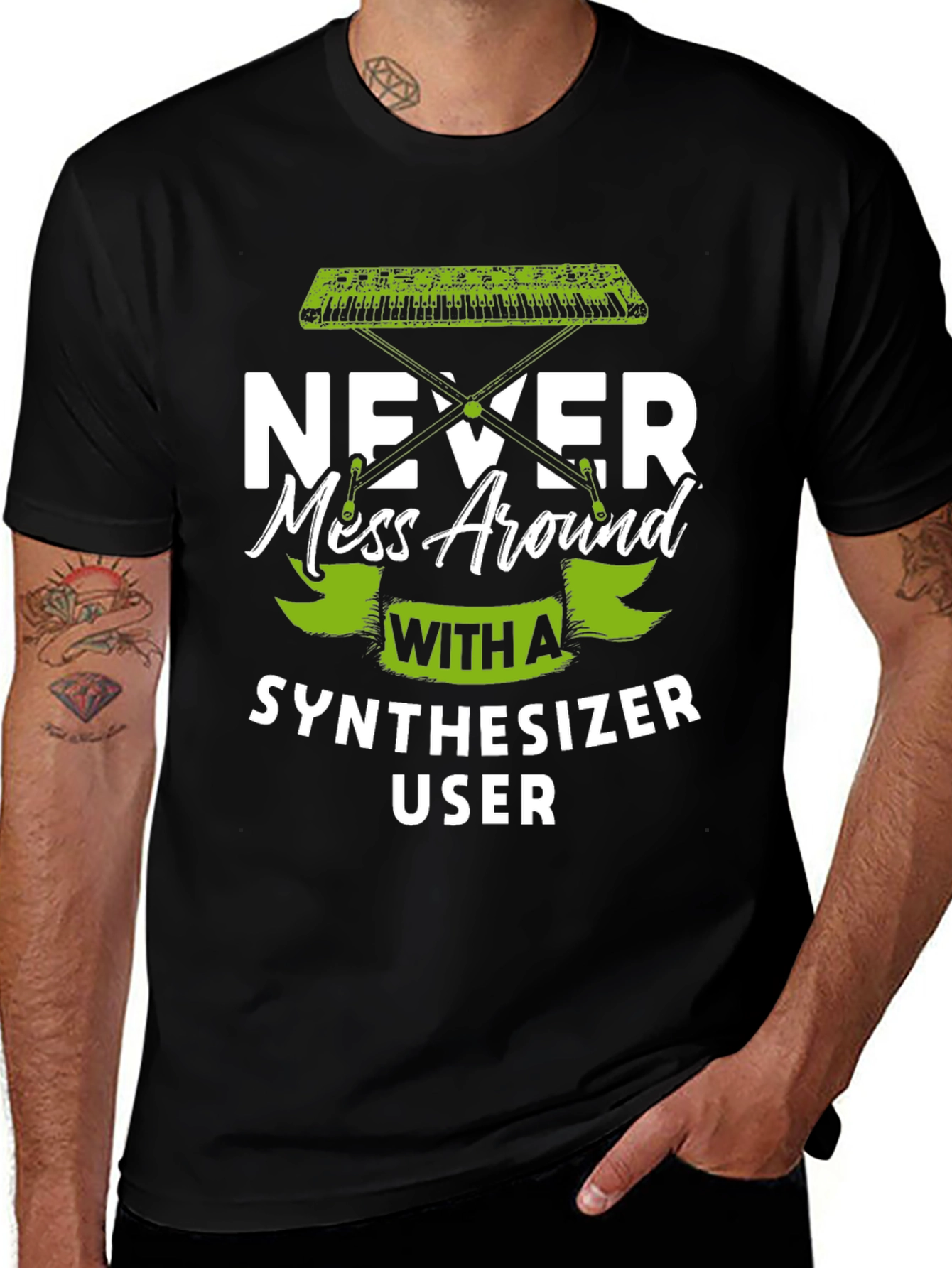 Synthesizer User Graphic T-Shirt