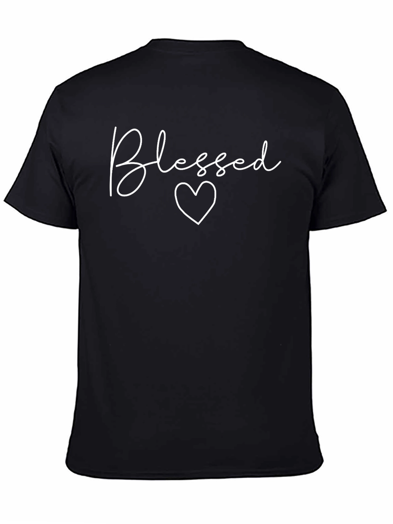 Blessed Heart Graphic Tee - Soft & Stylish