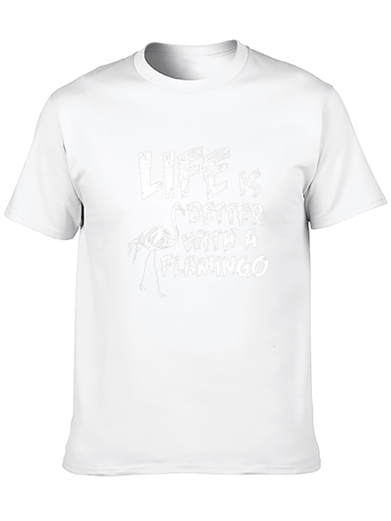 Life is Better with a Flamingo Graphic Tee