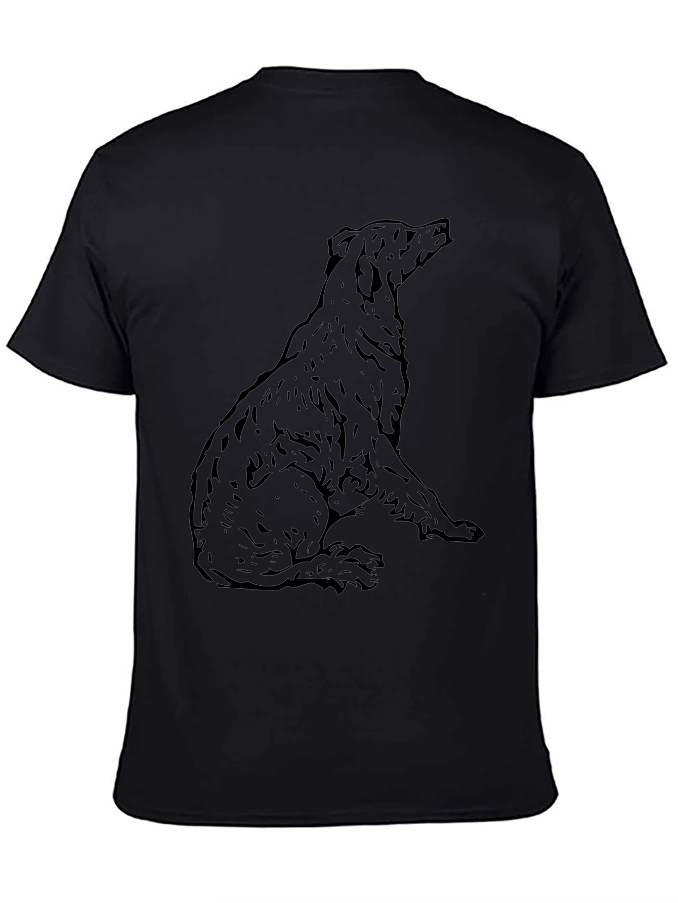 Black Bear Graphic Tee - Animal Lover Shirt