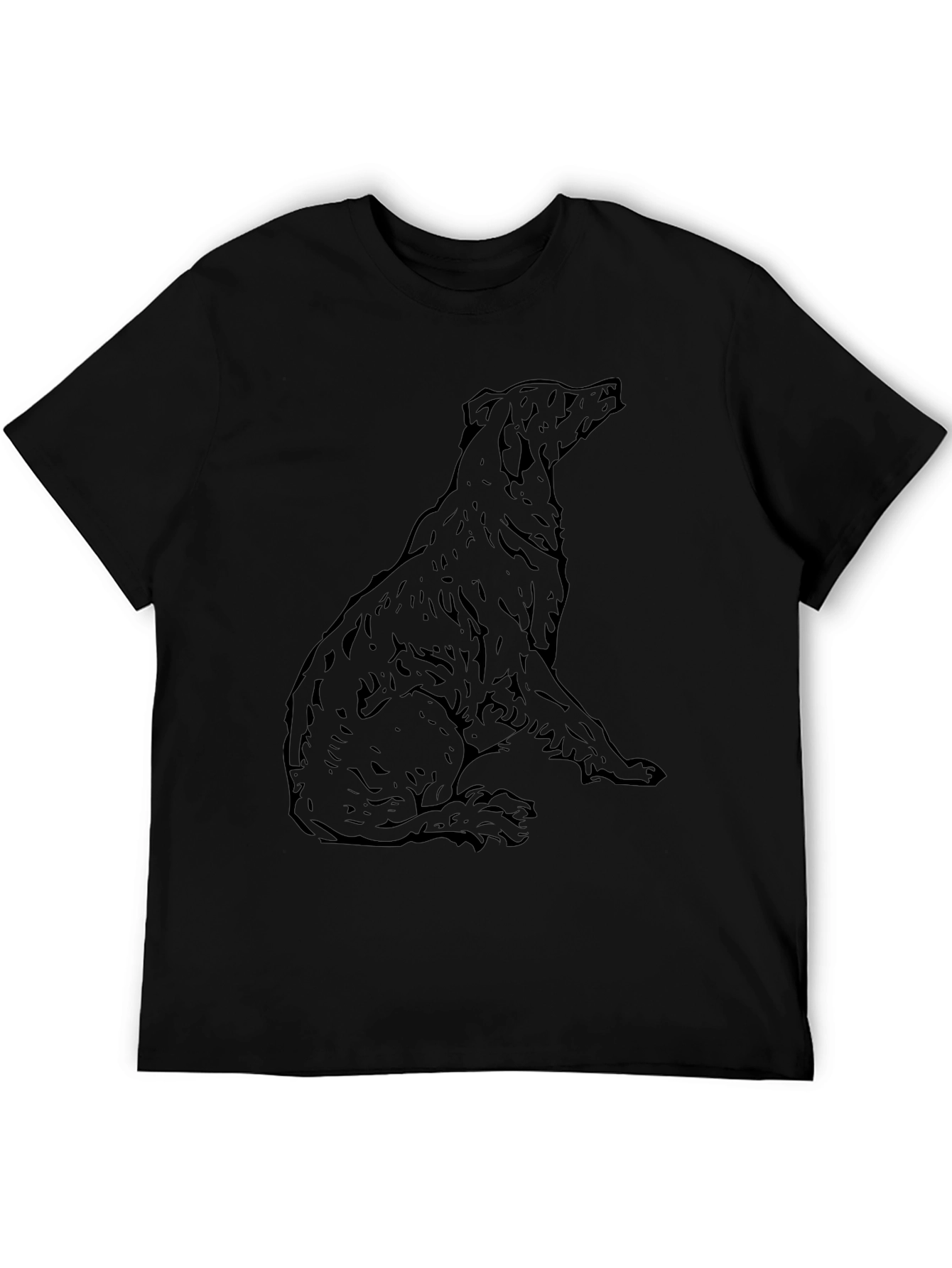 Black Bear Graphic Tee - Animal Lover Shirt