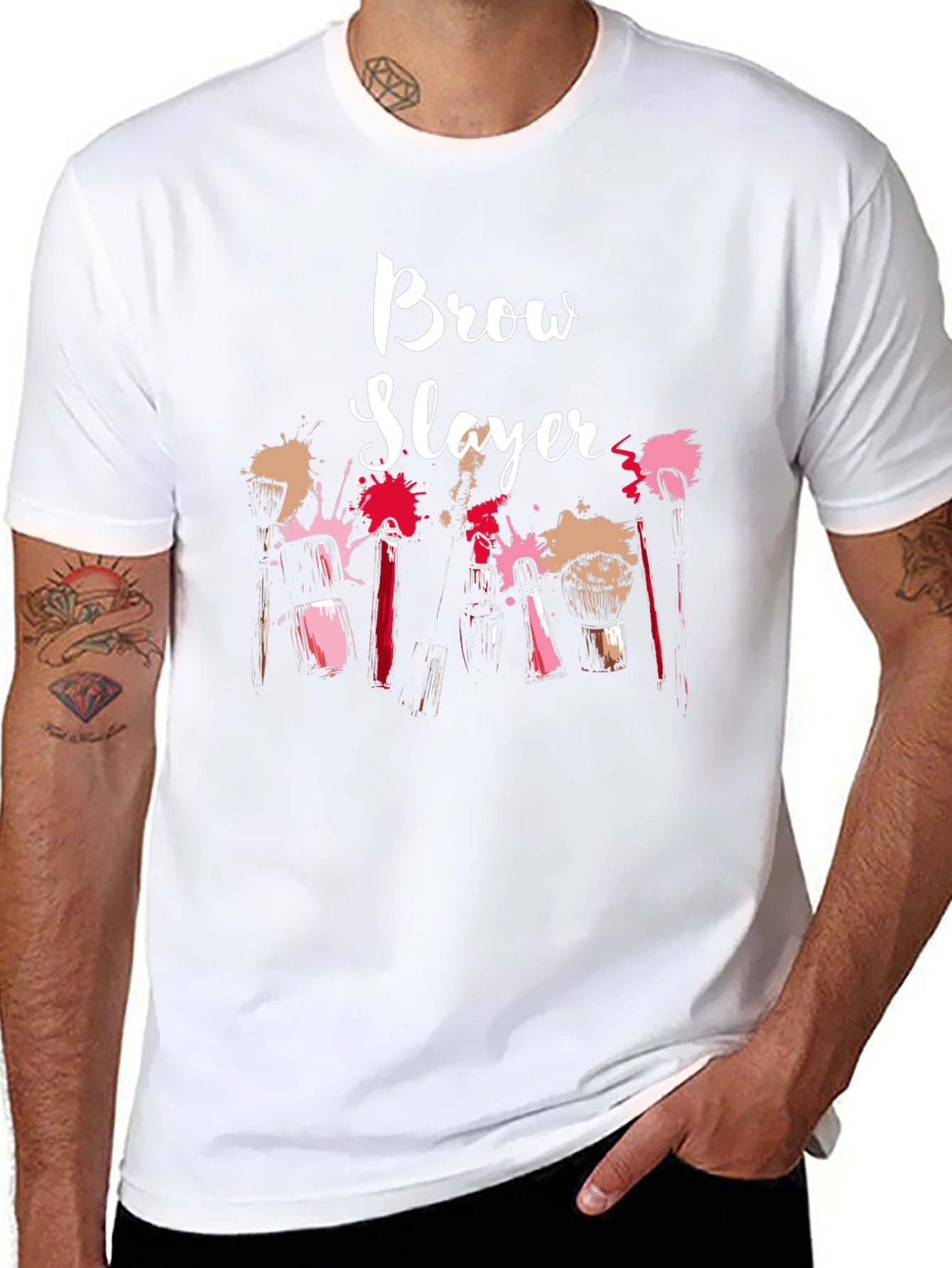 Brow Slayer T-Shirt - Makeup Artist Apparel