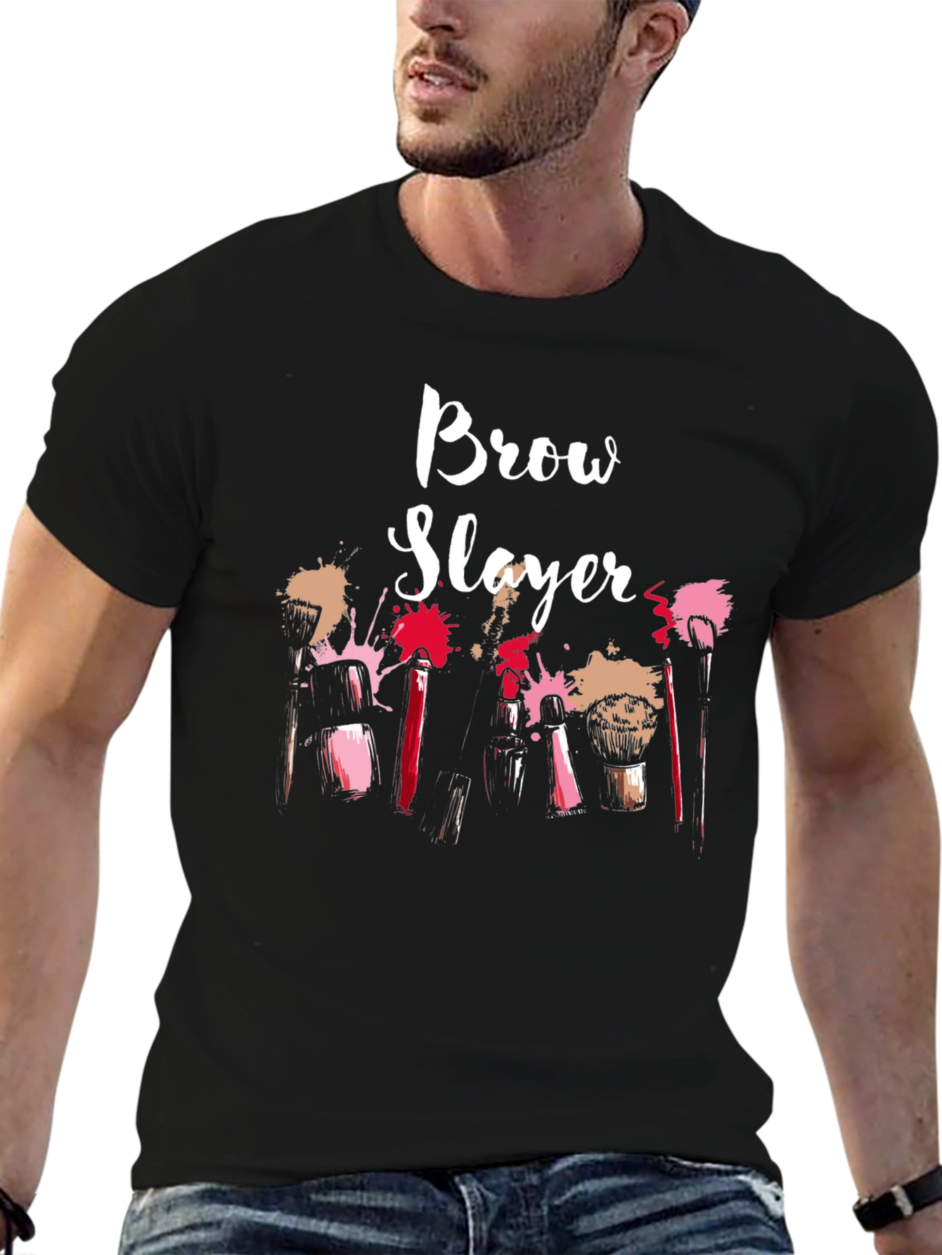Brow Slayer T-Shirt - Makeup Artist Apparel
