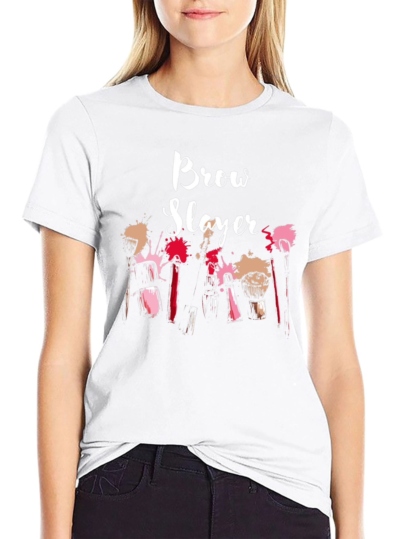 Brow Slayer T-Shirt - Makeup Artist Apparel
