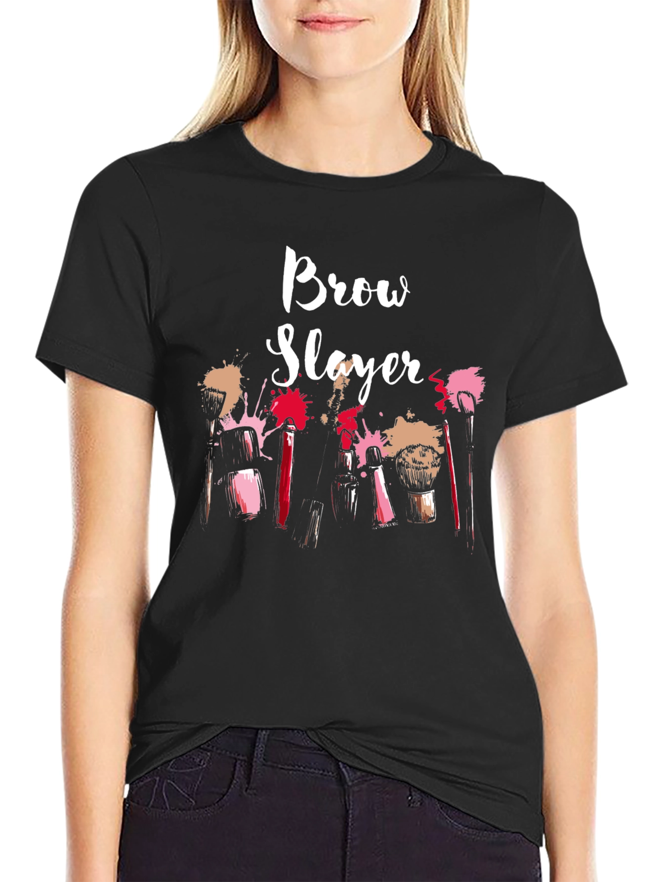 Brow Slayer T-Shirt - Makeup Artist Apparel