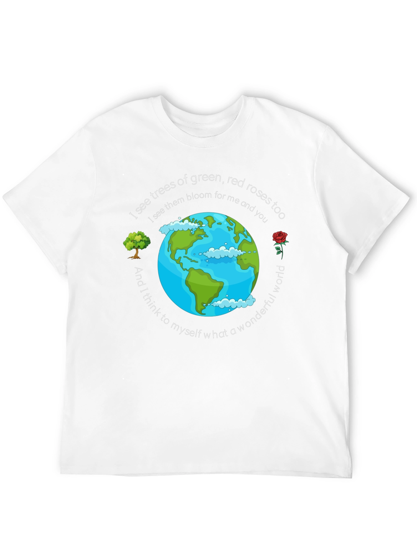 Wonderful World Graphic T-Shirt - Earth Day Apparel