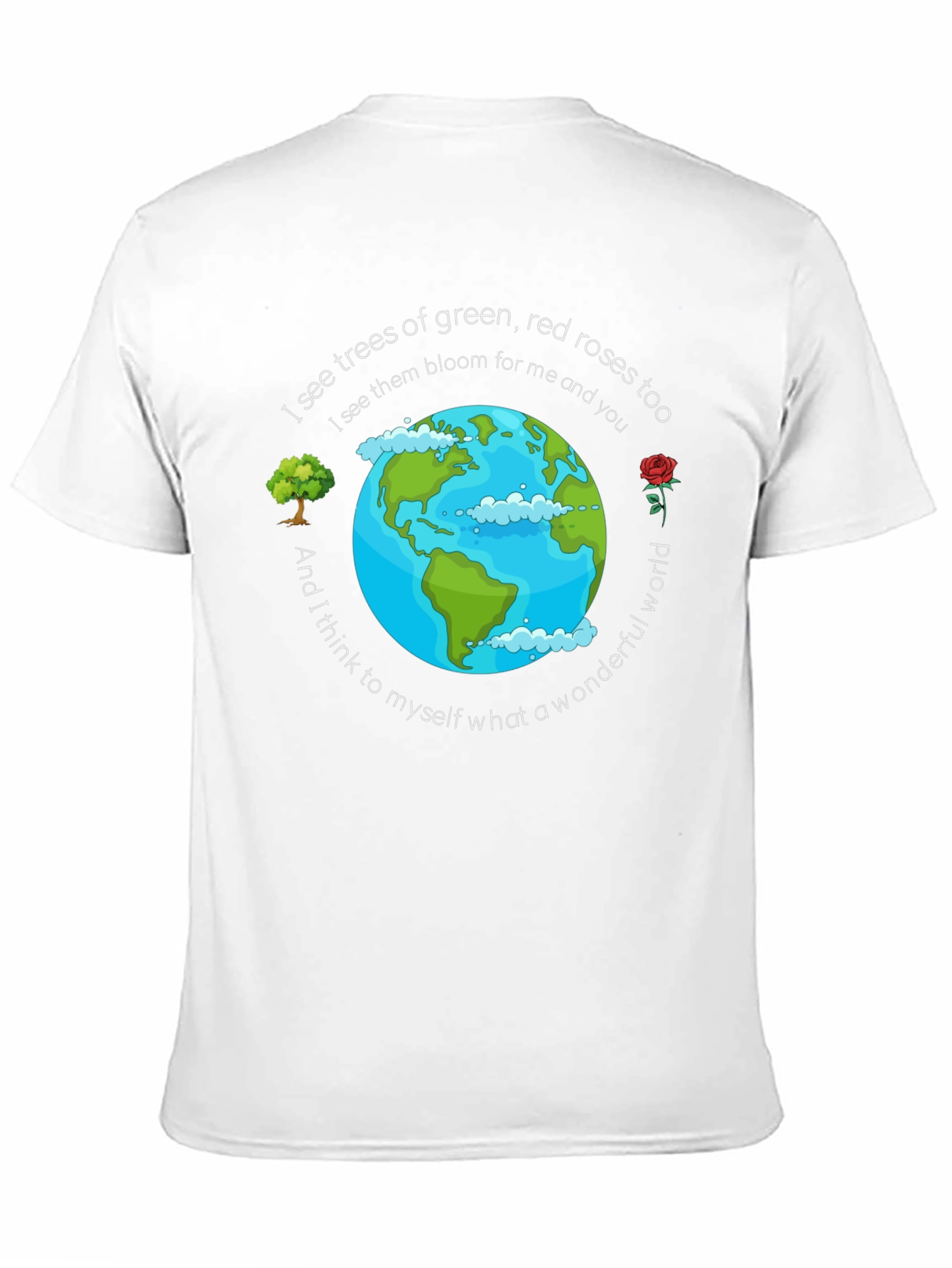Wonderful World Graphic T-Shirt - Earth Day Apparel