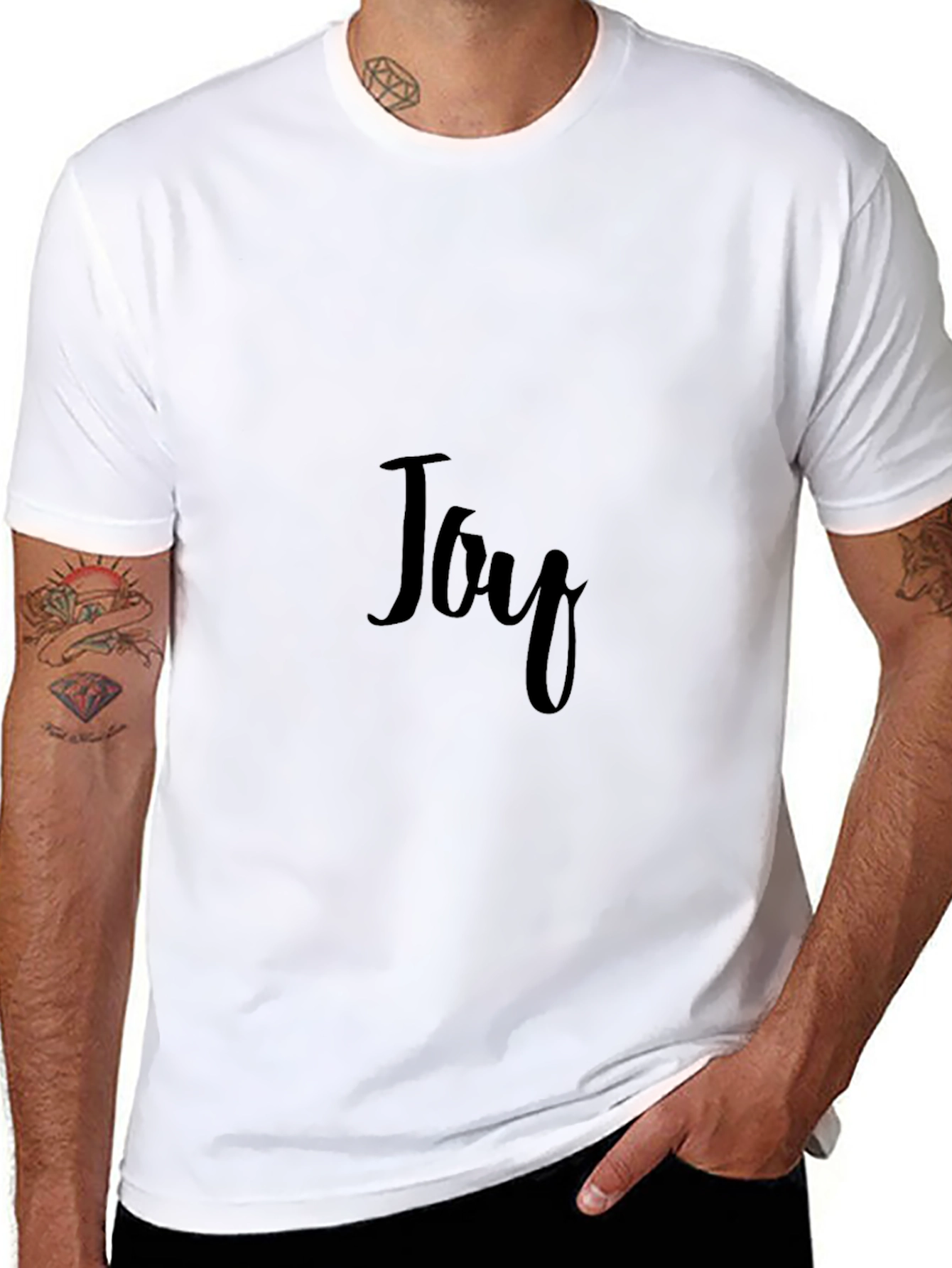 Joy Black T-Shirt