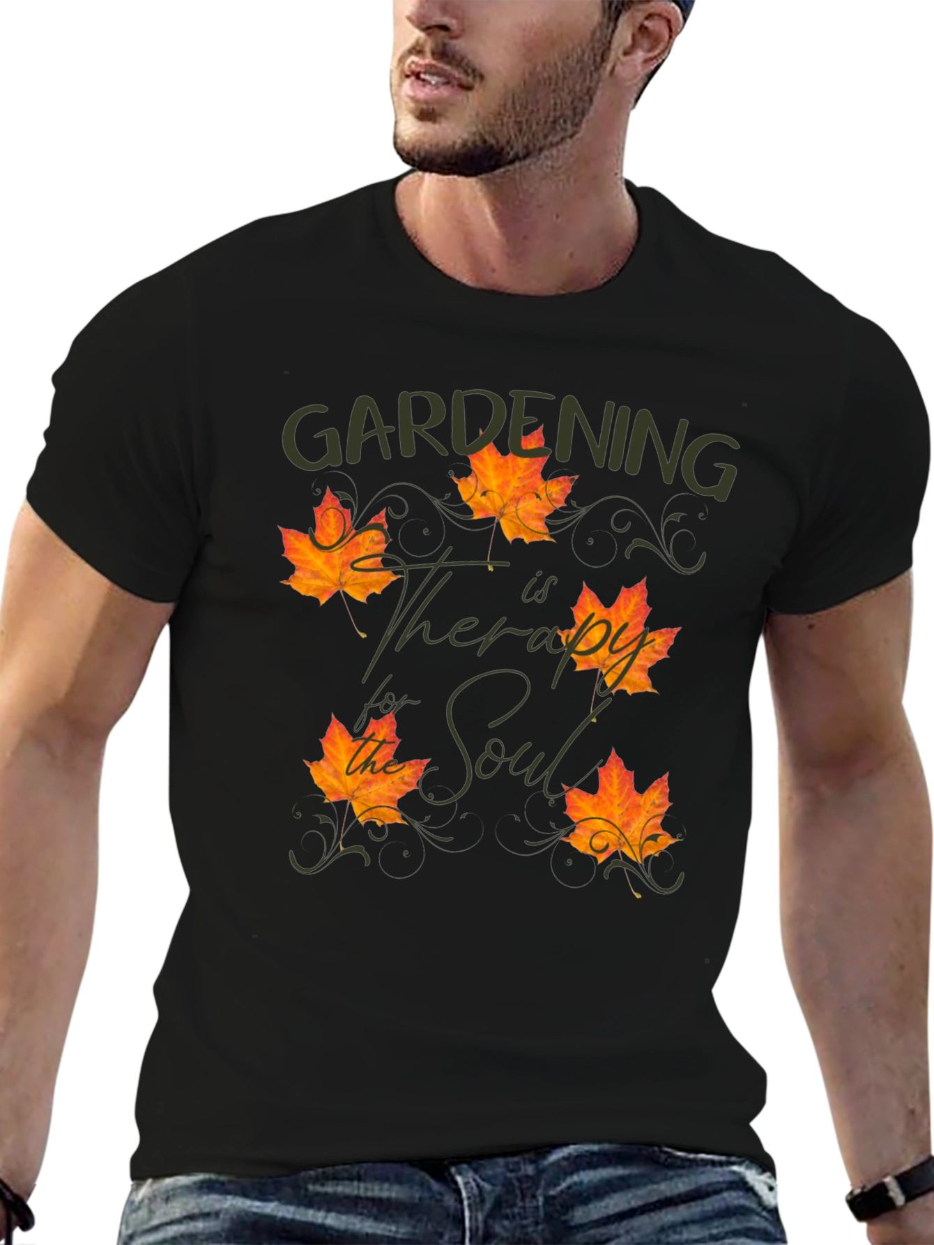 Gardening is Therapy Soul T-Shirt
