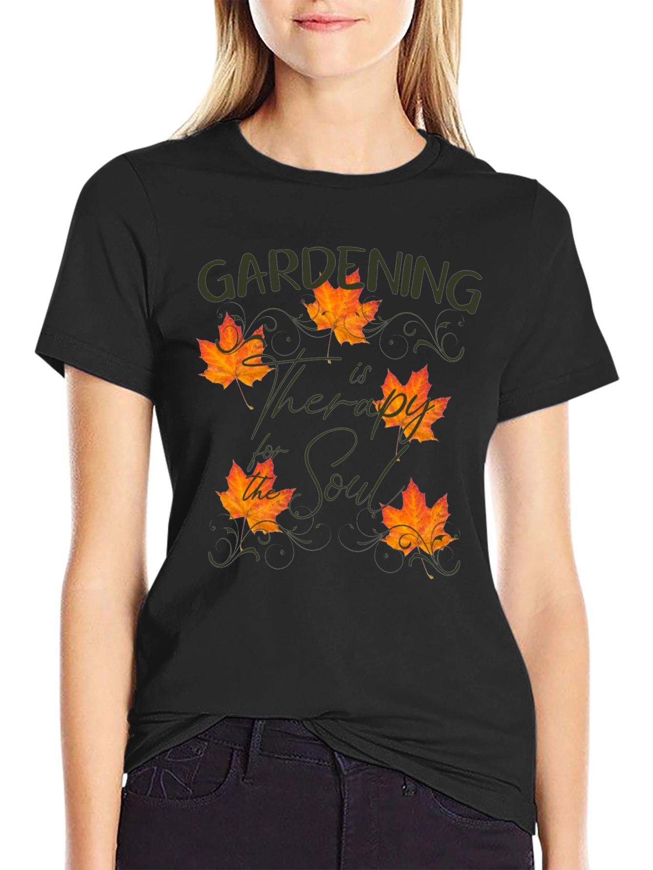 Gardening is Therapy Soul T-Shirt