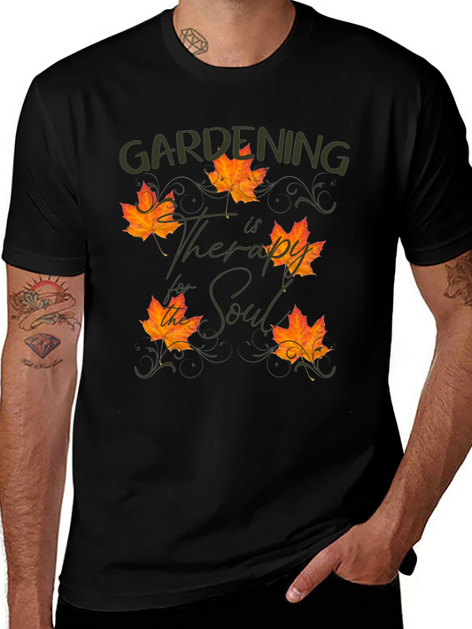 Gardening is Therapy Soul T-Shirt