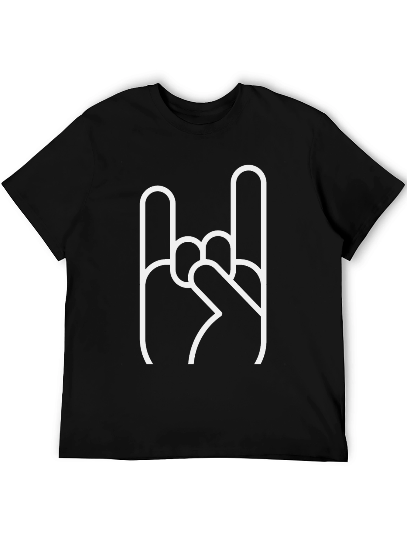 Rock On Black T-Shirt