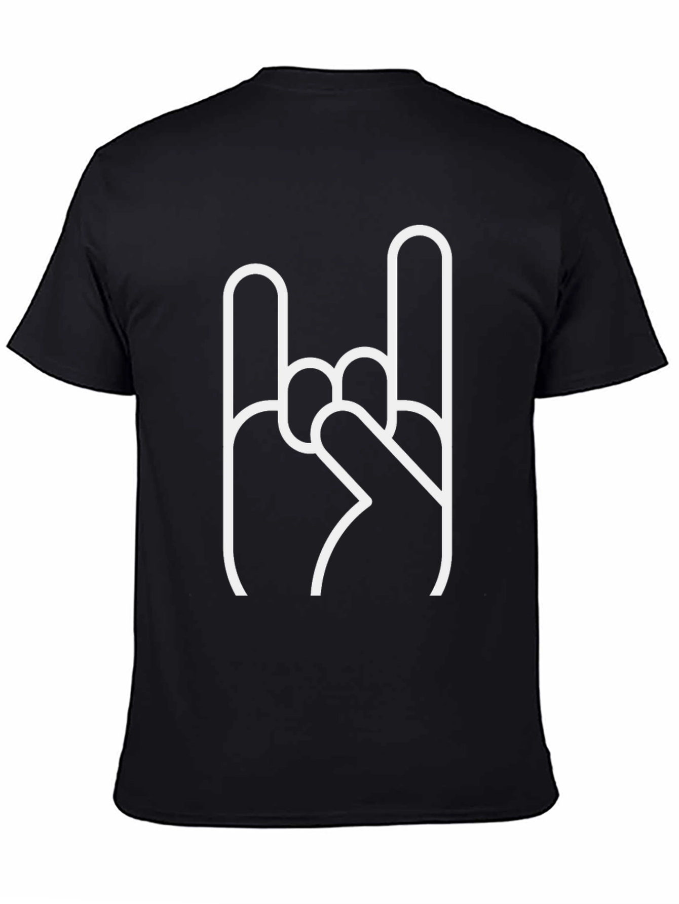 Rock On Black T-Shirt