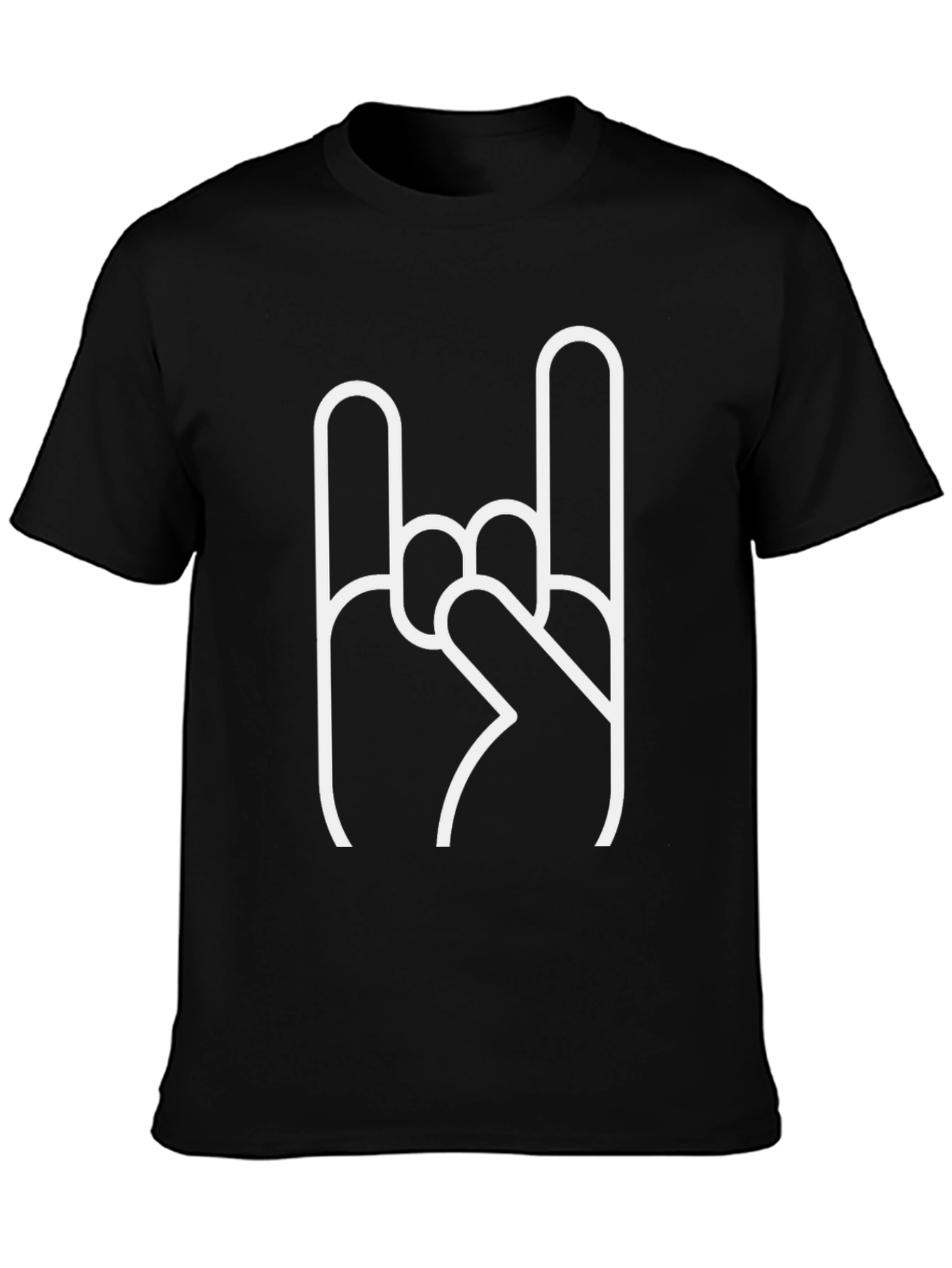 Rock On Black T-Shirt
