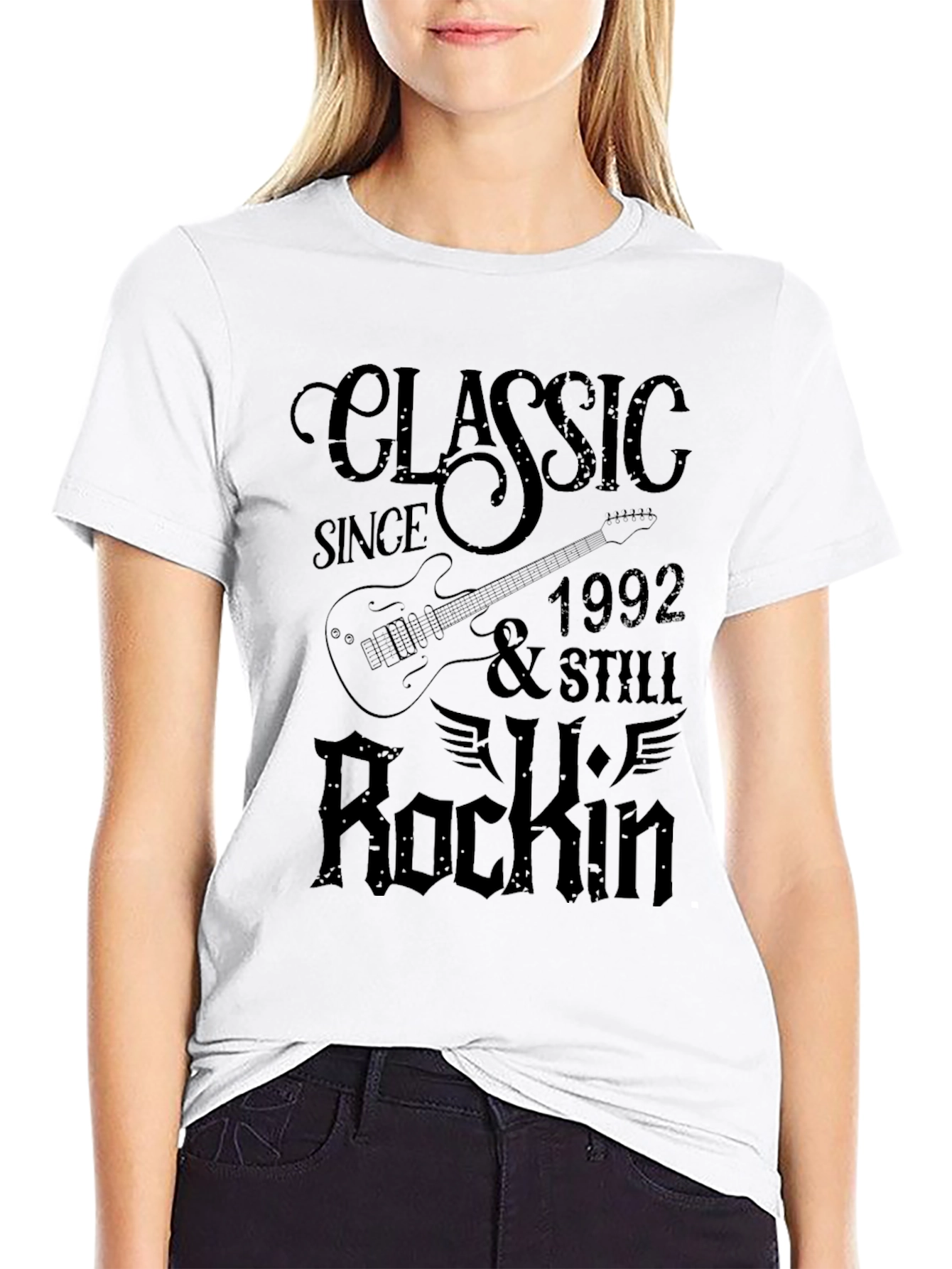 Classic Since 1992 Rockin Guitar T-Shirt