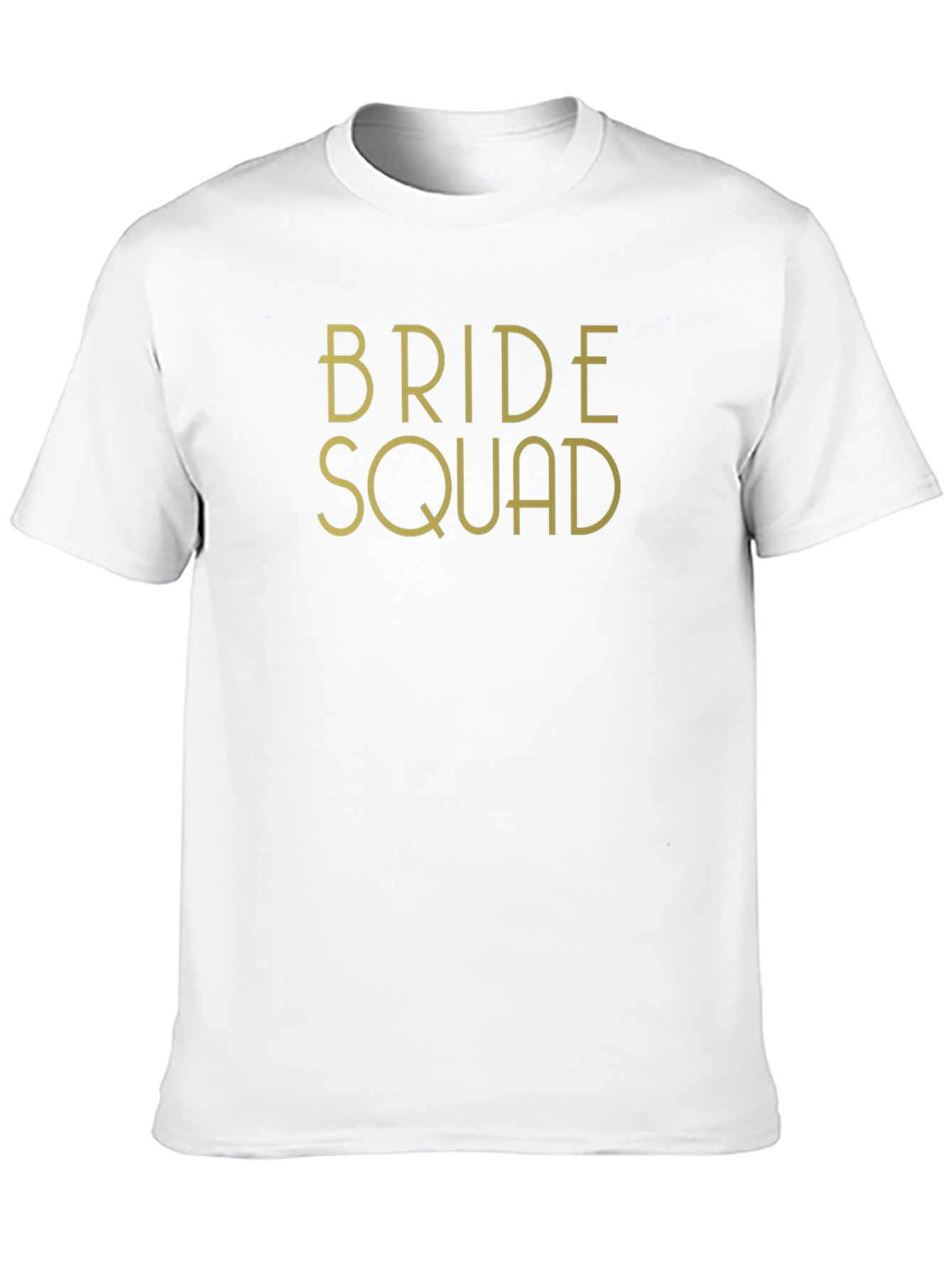 Bride Squad Graphic Tee - Black Cotton Blend T-Shirt