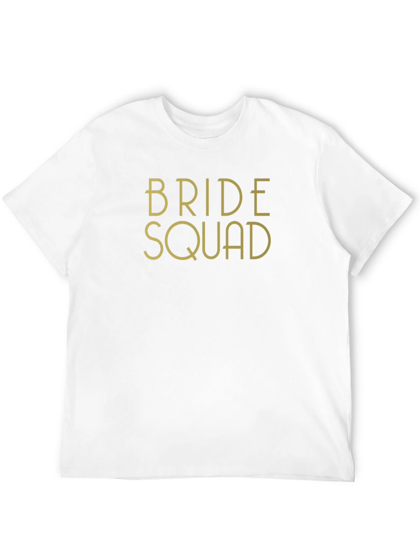 Bride Squad Graphic Tee - Black Cotton Blend T-Shirt