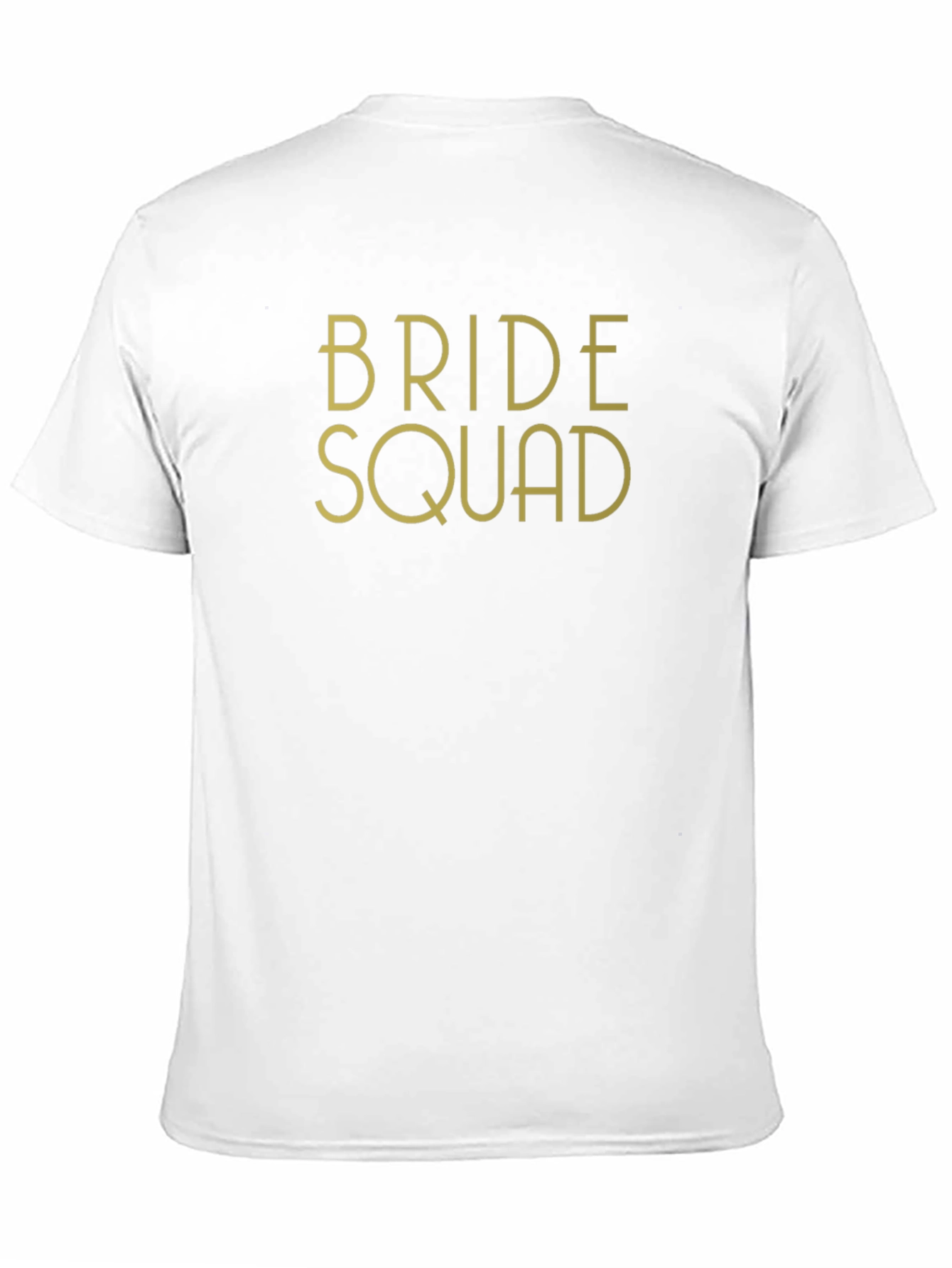 Bride Squad Graphic Tee - Black Cotton Blend T-Shirt