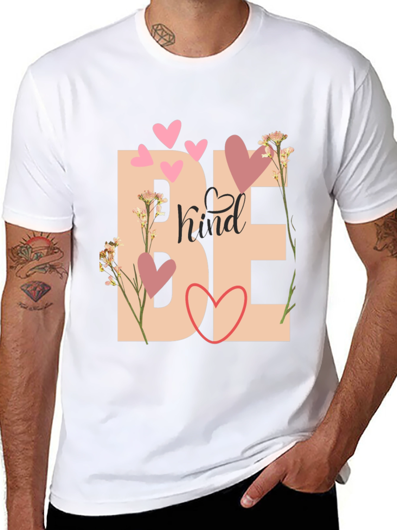 Be Kind Graphic Print T-Shirt