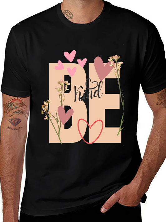 Be Kind Graphic Print T-Shirt