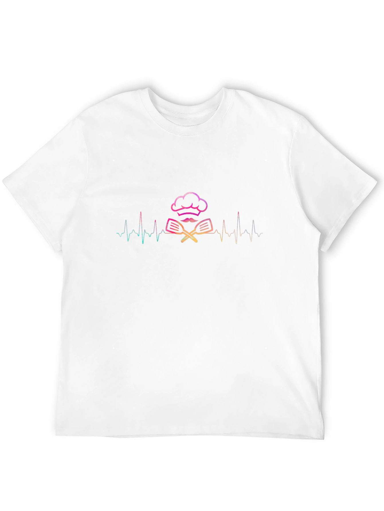 Chefs Heartbeat Tee - Culinary Pride