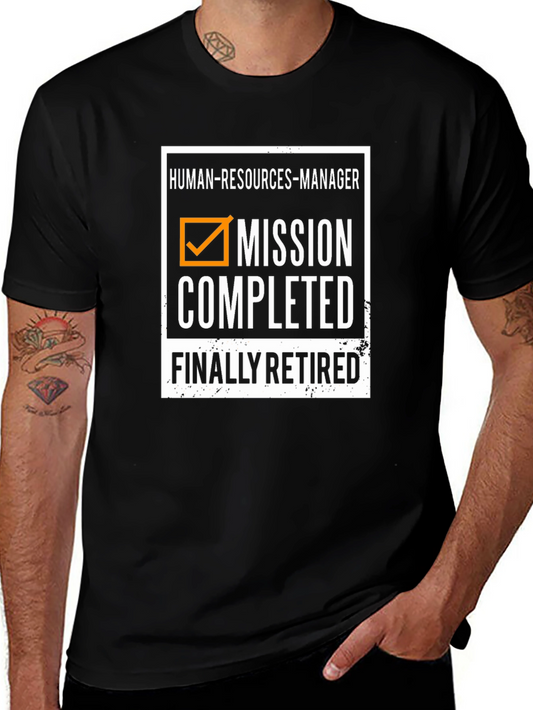 Human Resources Manager Retirement T-Shirt