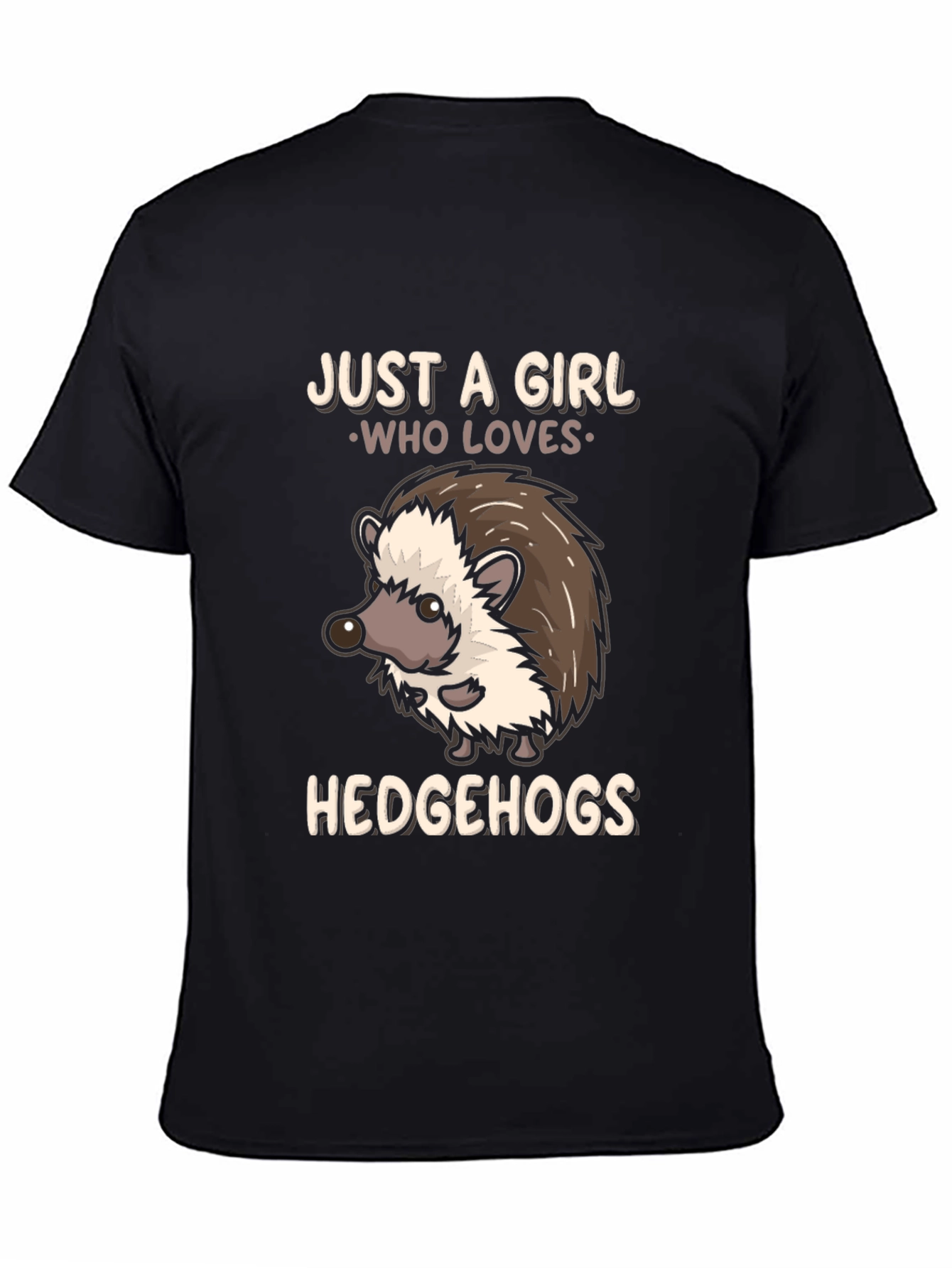 Just a Girl Who Loves Hedgehogs T-Shirt