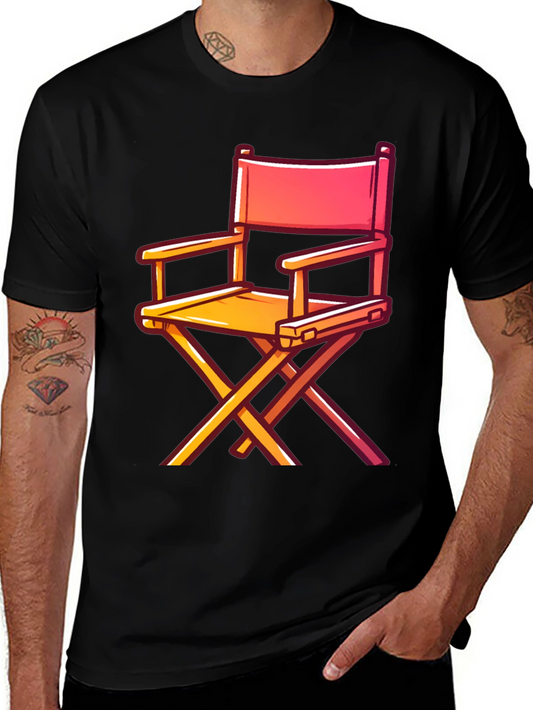 Directors Chair Graphic Tee - Movie Lovers Shirt