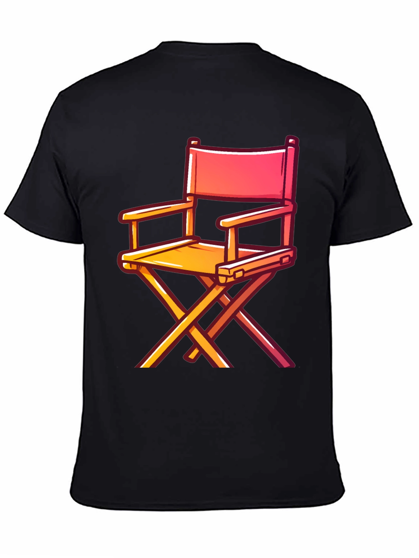 Directors Chair Graphic Tee - Movie Lovers Shirt