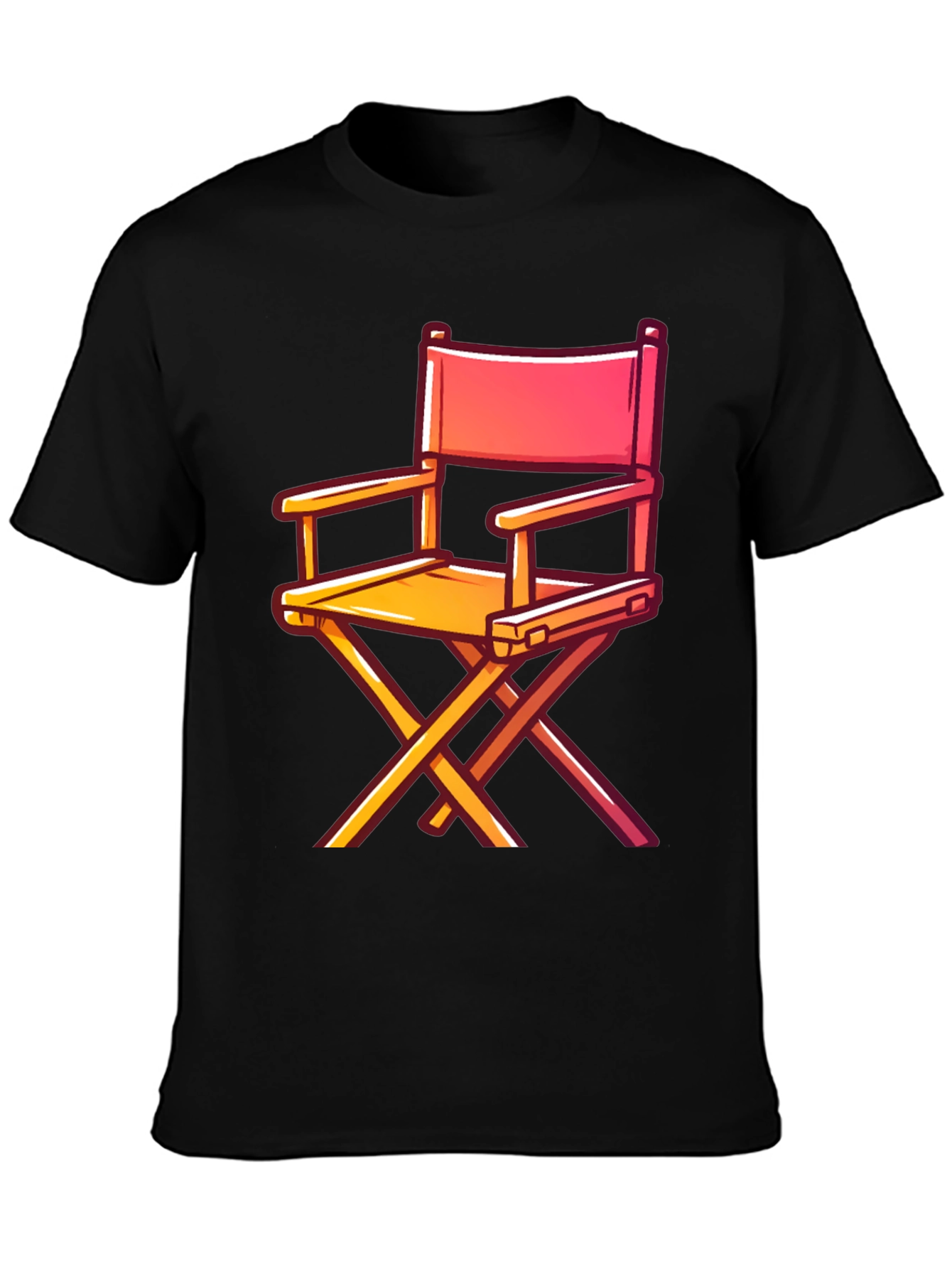 Directors Chair Graphic Tee - Movie Lovers Shirt
