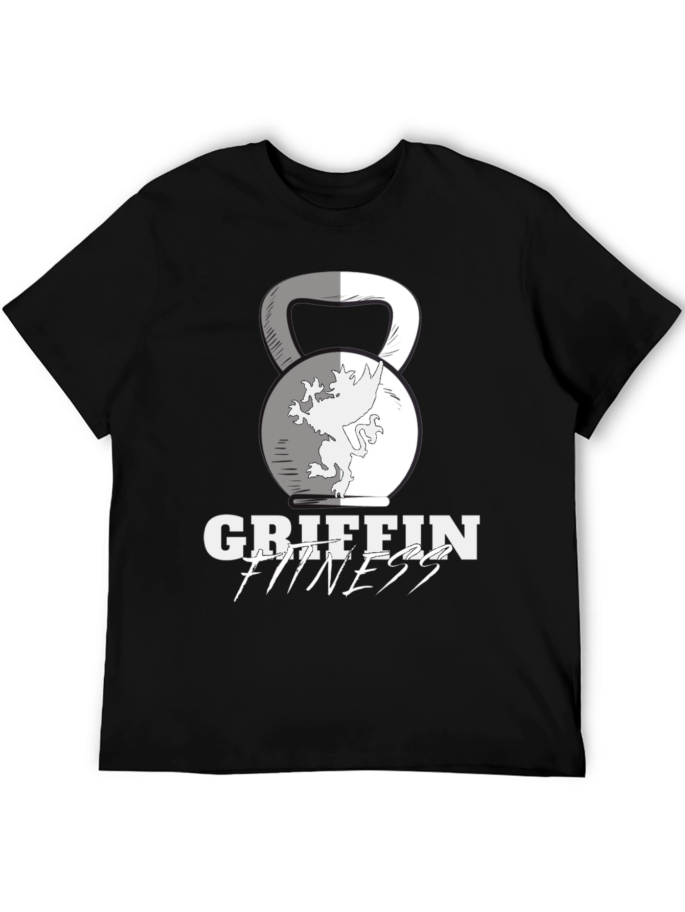 Griffin Fitness Black T-Shirt