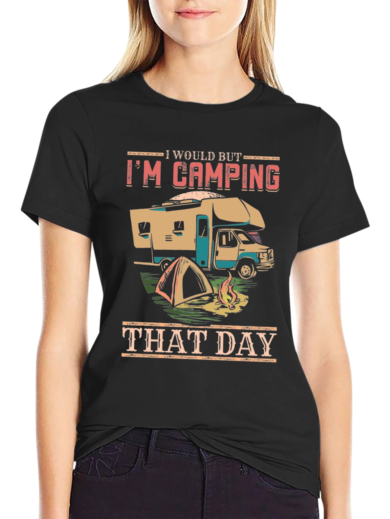Camping Graphic Tee - Im Camping That Day