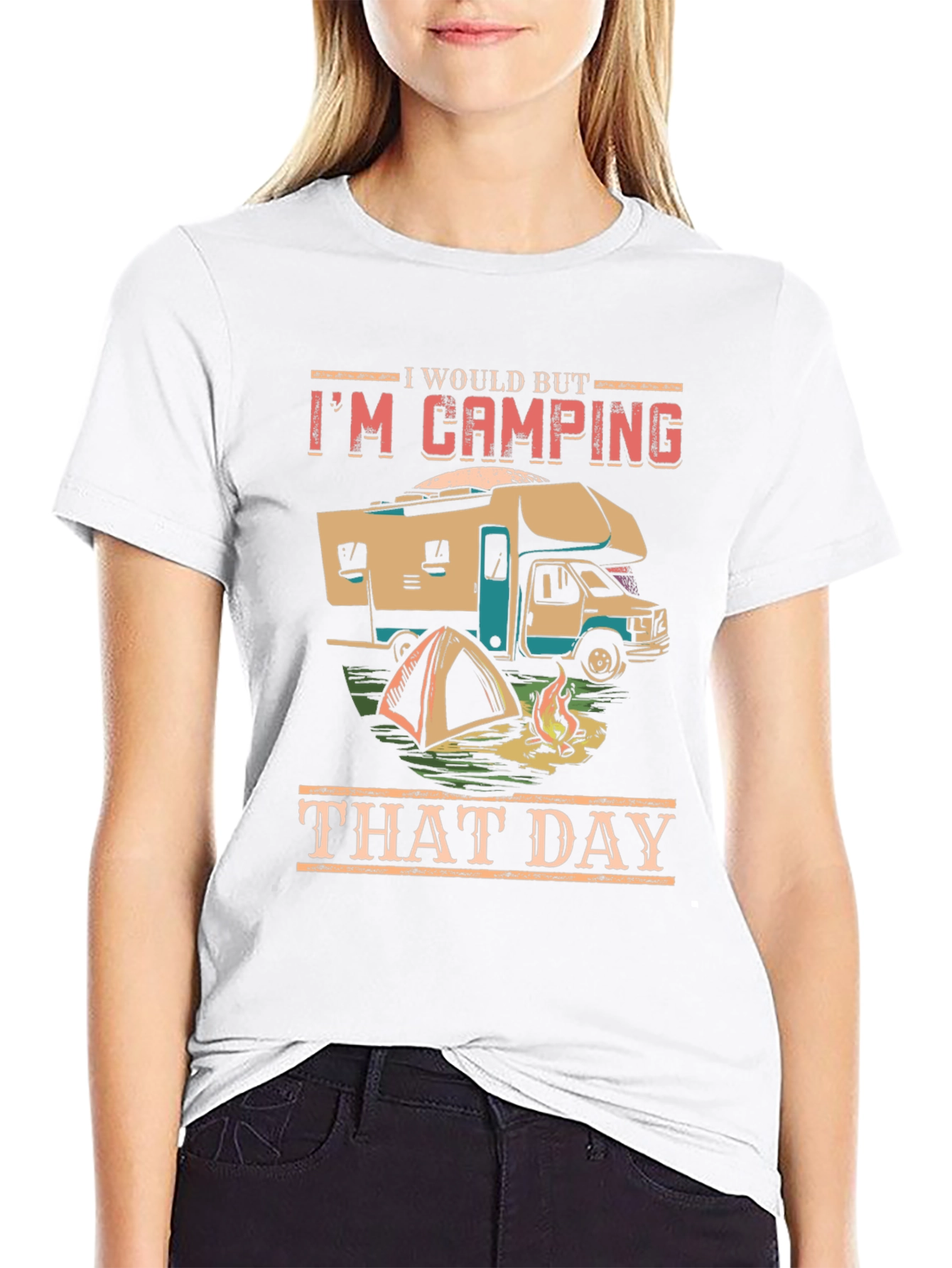 Camping Graphic Tee - Im Camping That Day