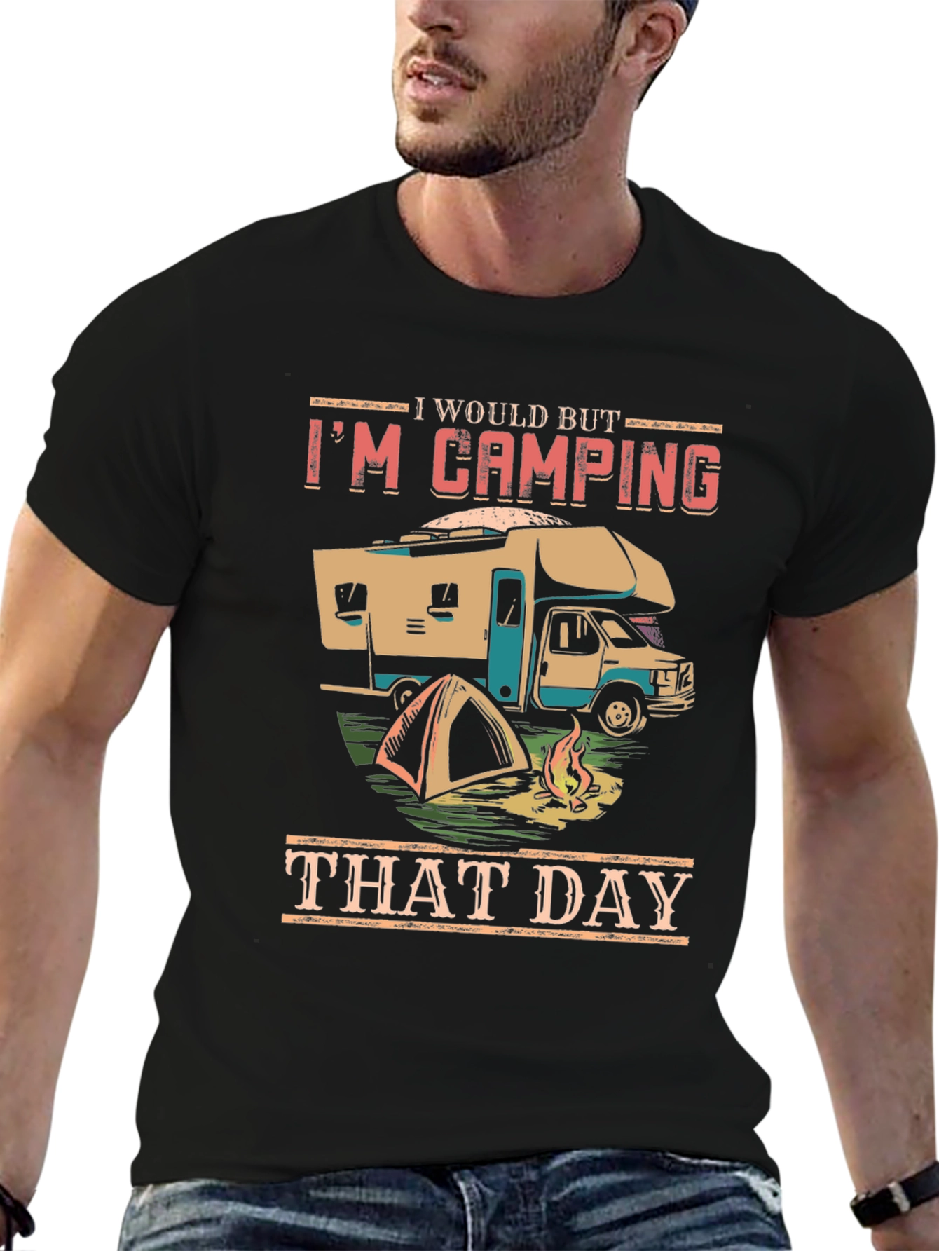 Camping Graphic Tee - Im Camping That Day