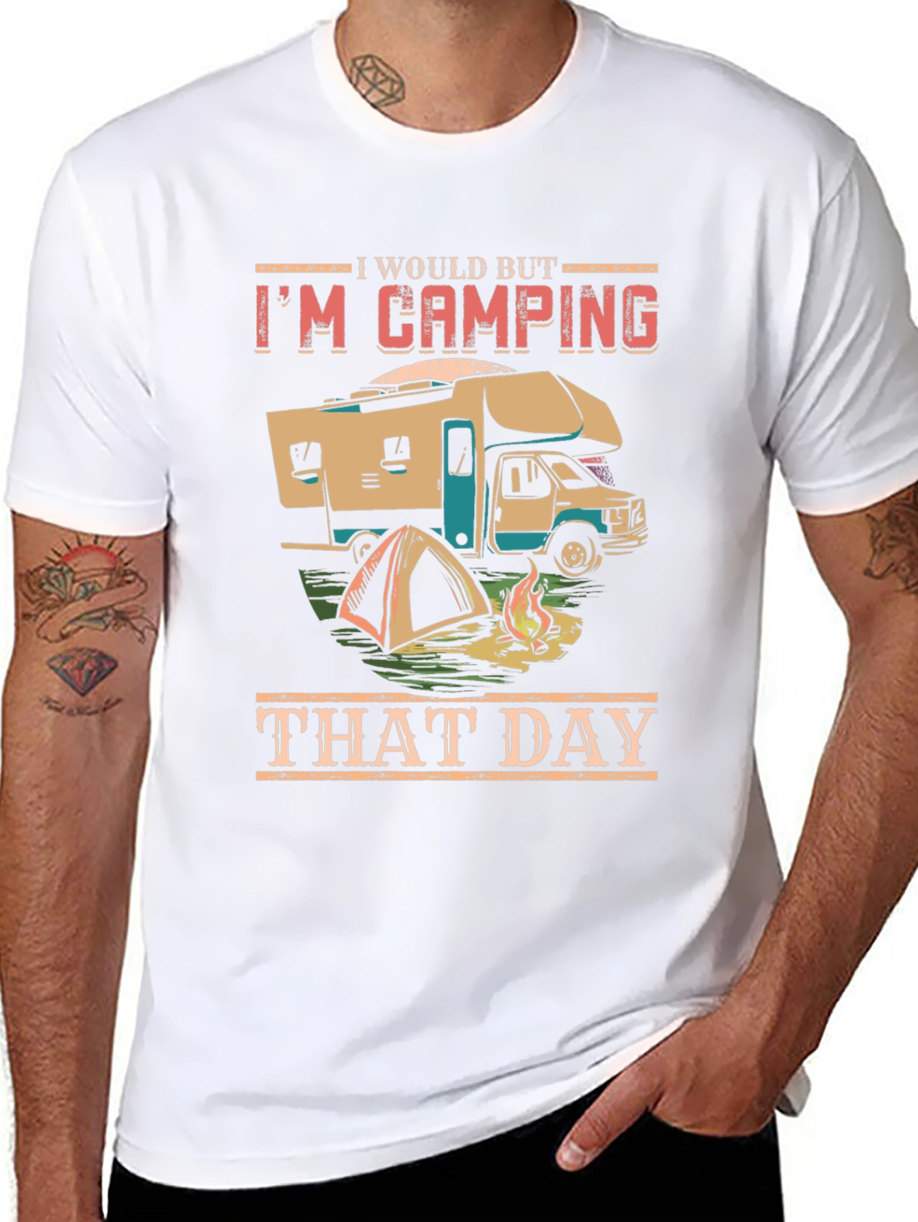 Camping Graphic Tee - Im Camping That Day