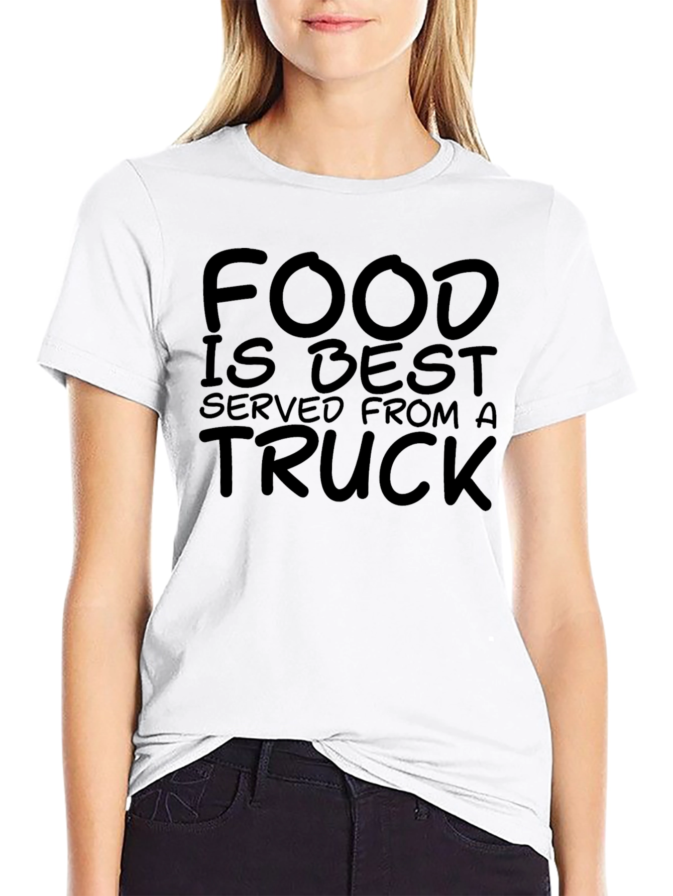 Food Truck T-Shirt - Best Served From a Truck