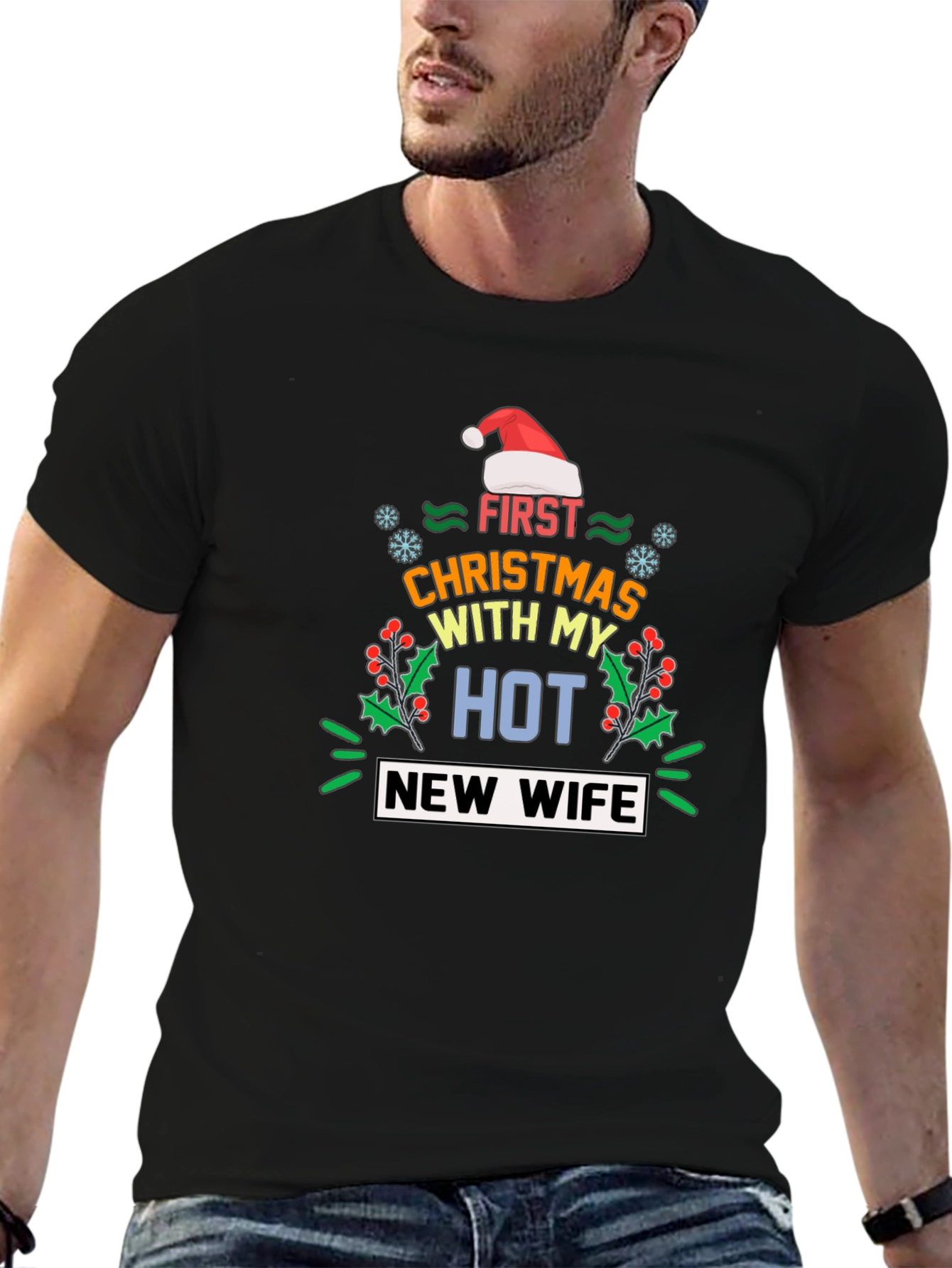 First Christmas With My Hot New Wife T-Shirt
