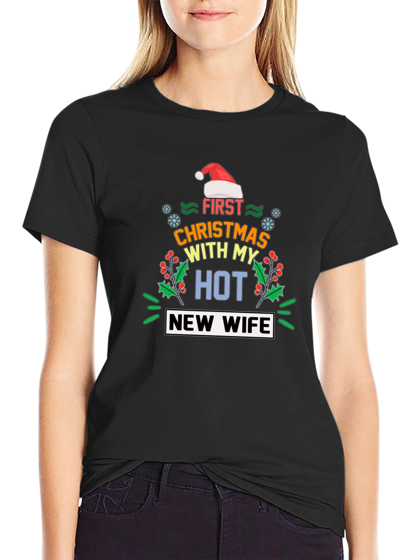 First Christmas With My Hot New Wife T-Shirt