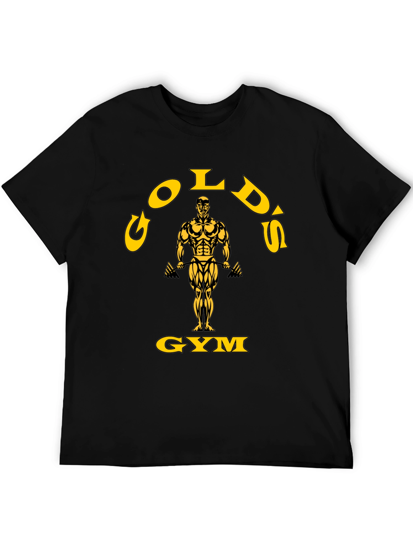 Golds Gym Black Graphic T-Shirt