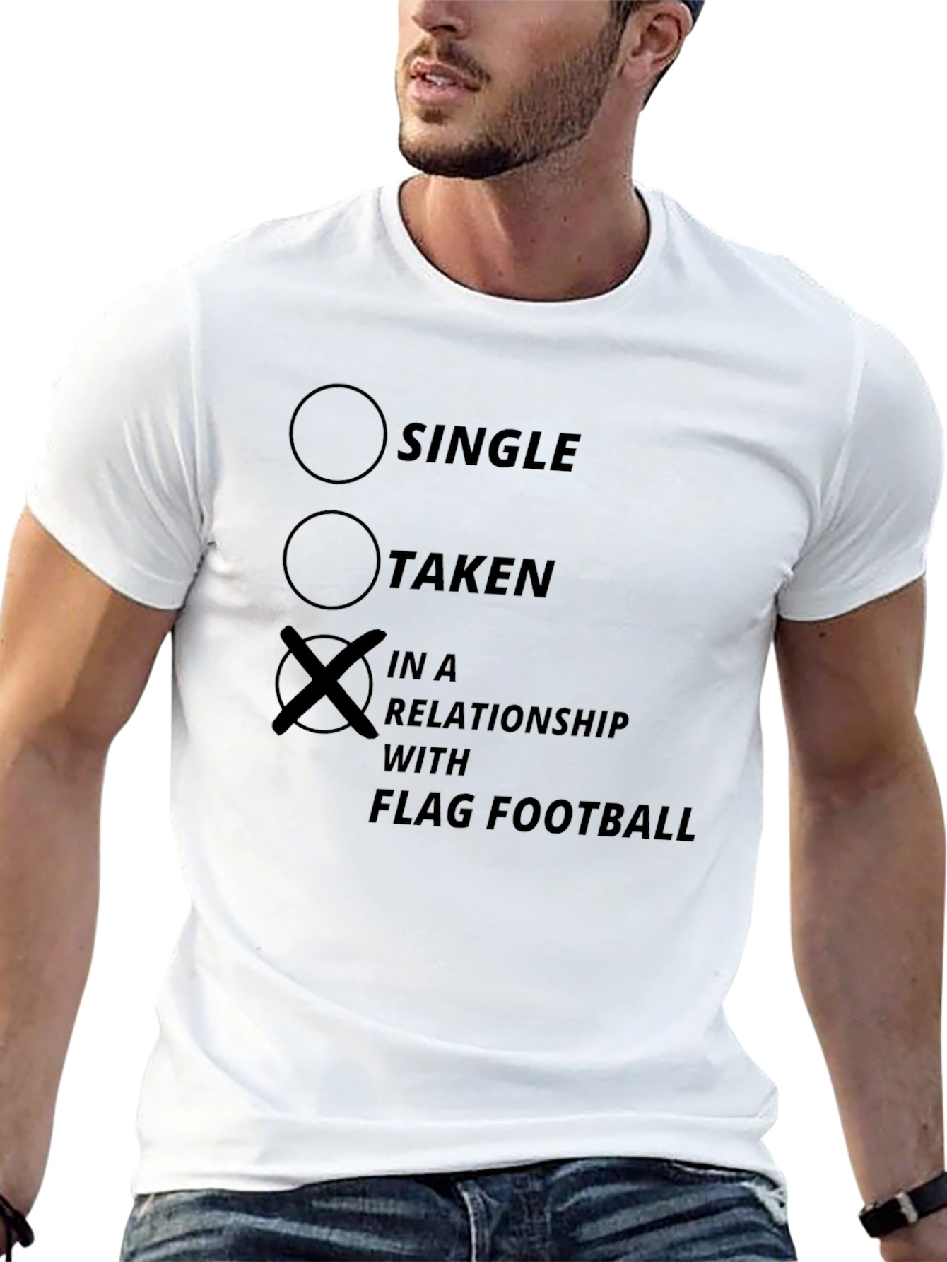 Flag Football Relationship T-Shirt