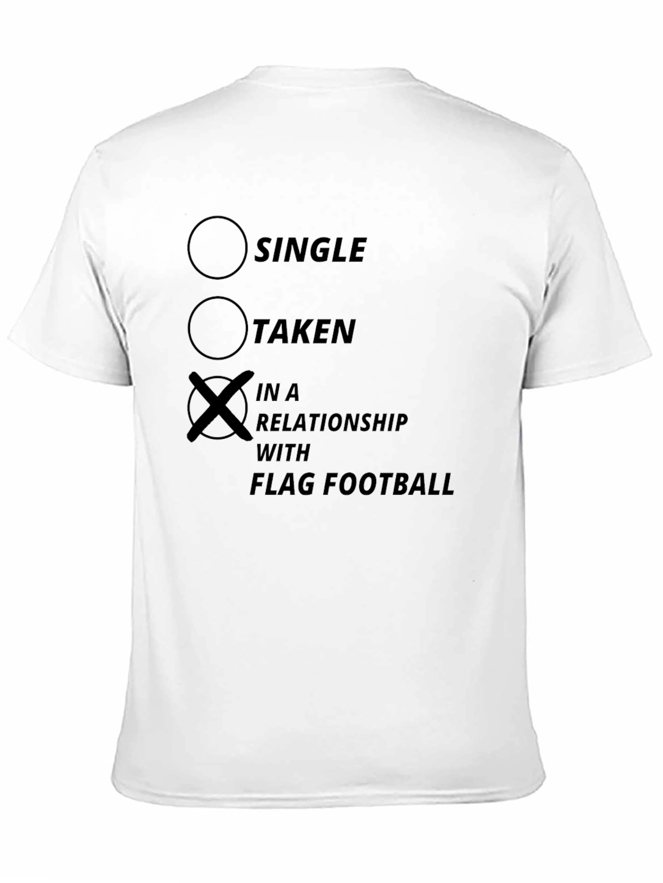 Flag Football Relationship T-Shirt