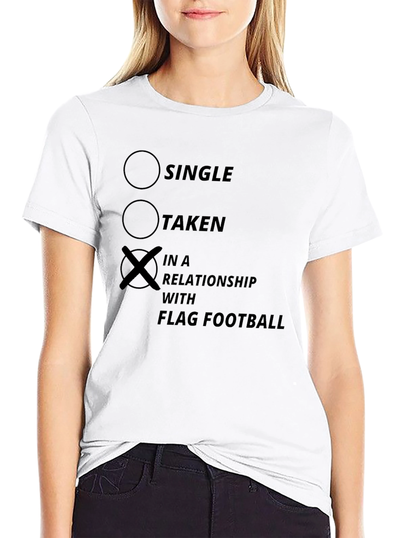 Flag Football Relationship T-Shirt